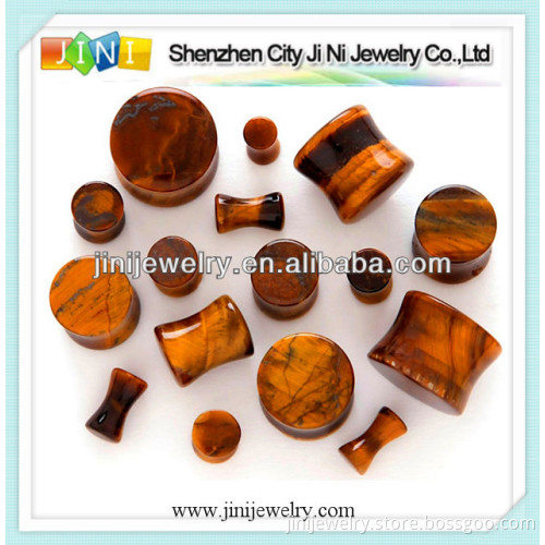 Eye Stone Plug Flesh Tunnel Earlet